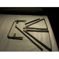 R-Model Stainless Mirror Arm Set (Left) R-Model Stainless Mirror Arm Set (Left)