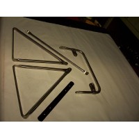 R-Model Stainless Mirror Arm Set (Right) R-Model Stainless Mirror Arm Set (Right)