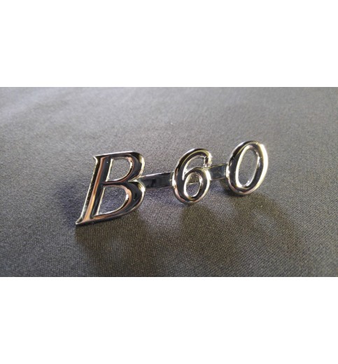 B-60 Hood Emblem B-60 Hood Emblem