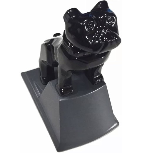 Black Bulldog Hood Ornament Black Bulldog Hood Ornament